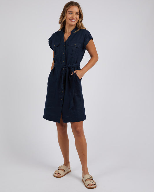 Harlow Dress | Navy