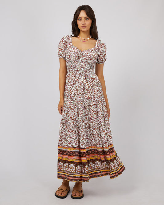 Honey Floral Maxi Dress