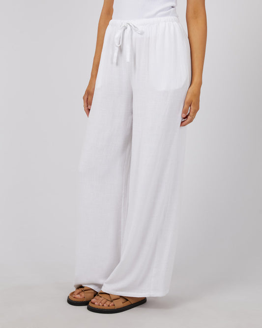 Luxe Linen Pant | Vintage White