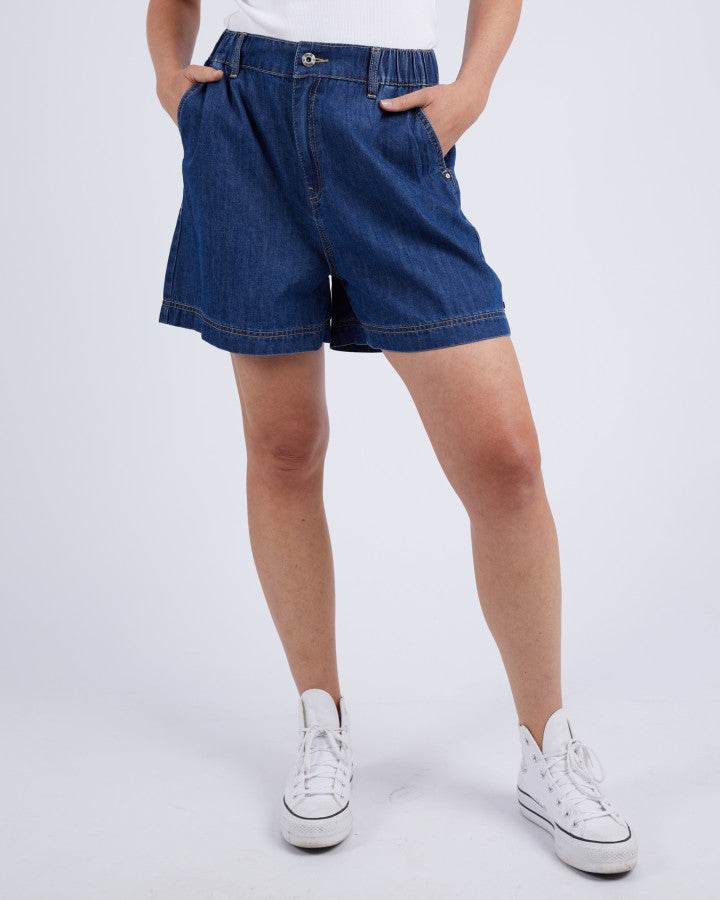 Matilda Denim Short | Dark Blue