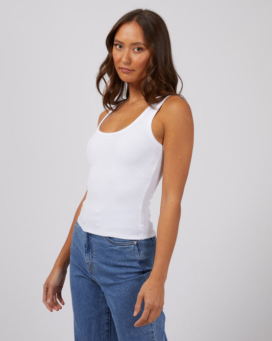 Mia Tank | White