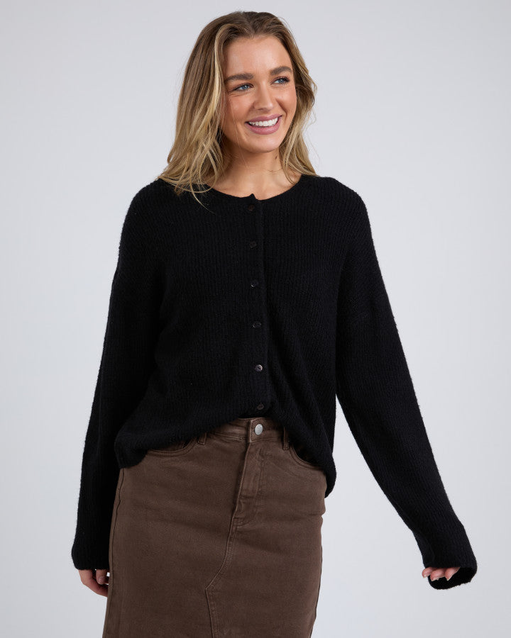 Murphy Knit Cardi | Black