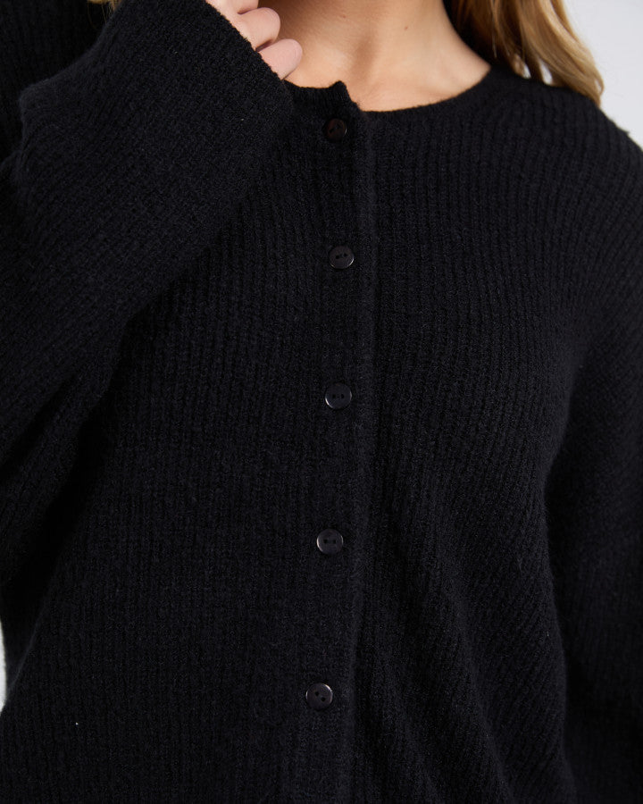 Murphy Knit Cardi | Black