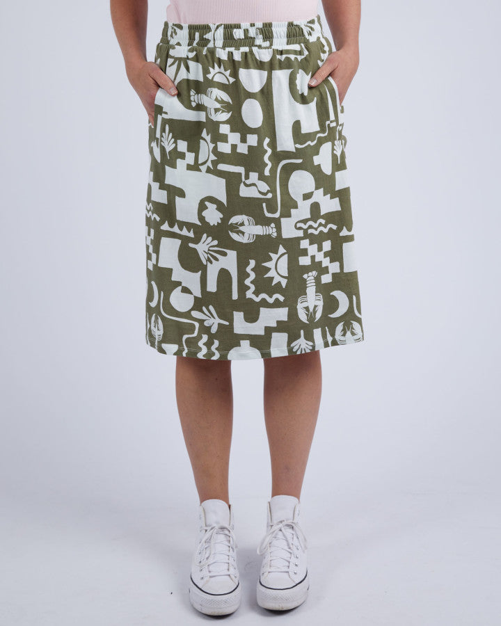 Postcard Skirt