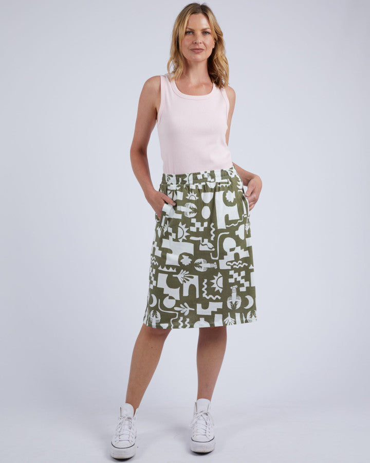 Postcard Skirt