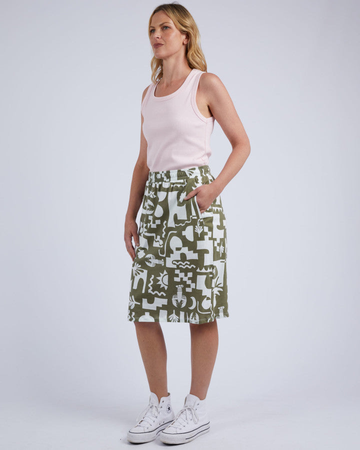 Postcard Skirt