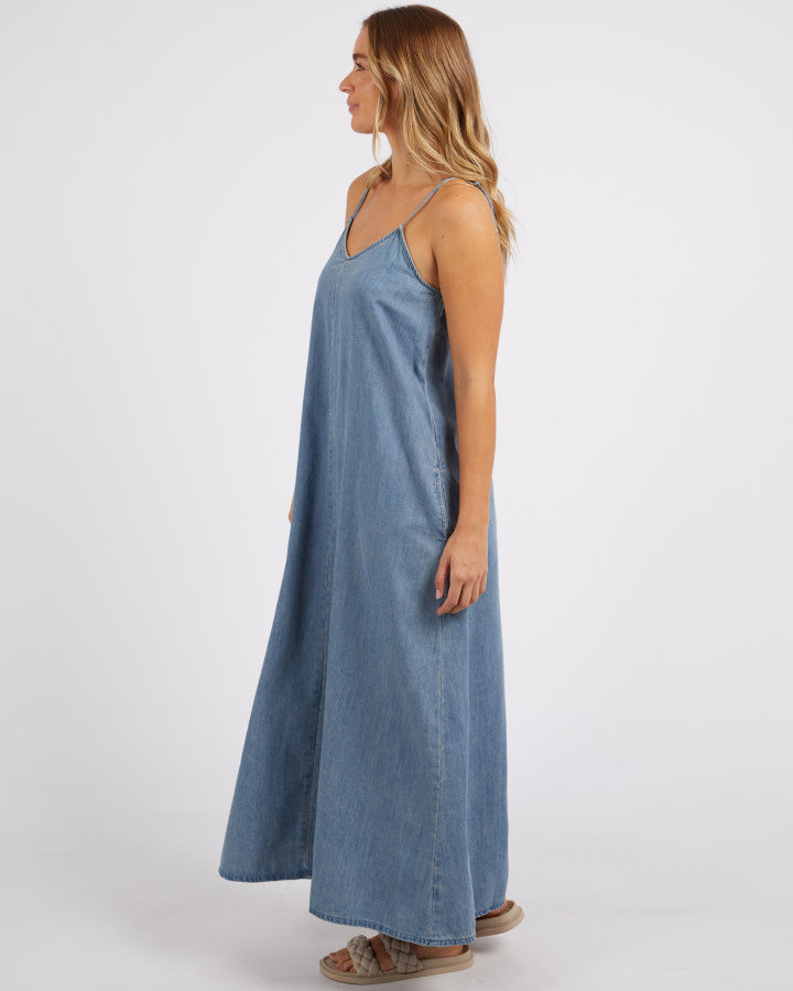 Roma Denim Dress | Blue