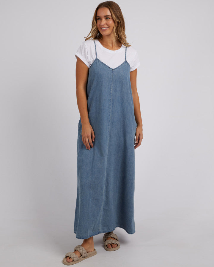 Roma Denim Dress | Blue