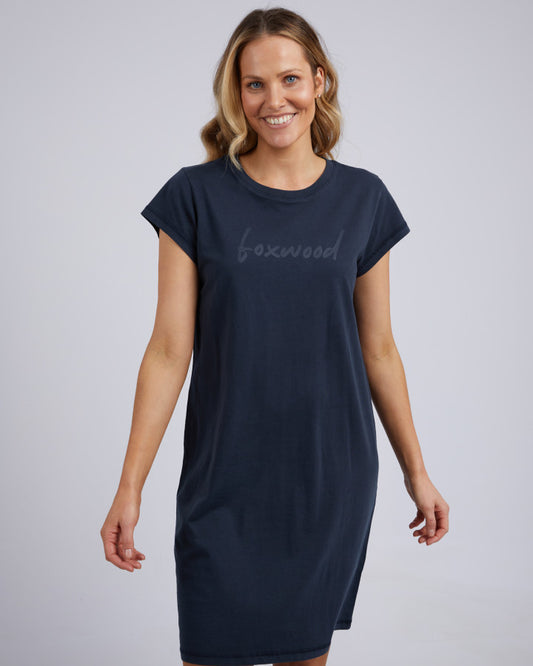 Signature Tee Dress | Navy