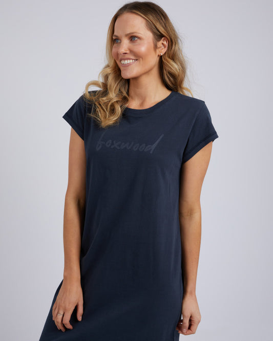 Signature Tee Dress | Navy