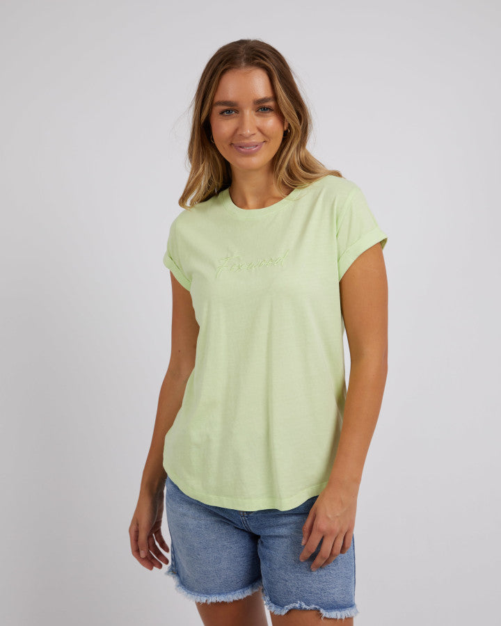 Signature Tee | Apple Mint