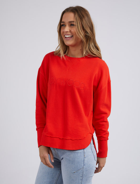 Simplified Crew | Bright Red