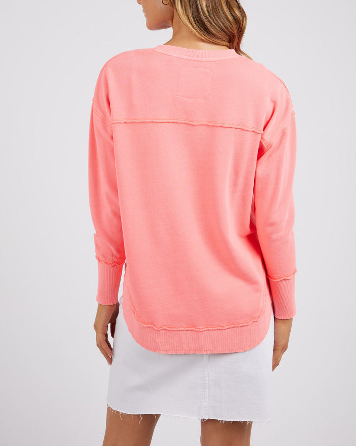 Simplified Crew | Neon Pink