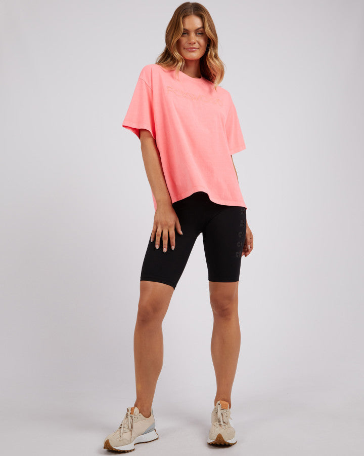 Simplified Tee | Neon Pink