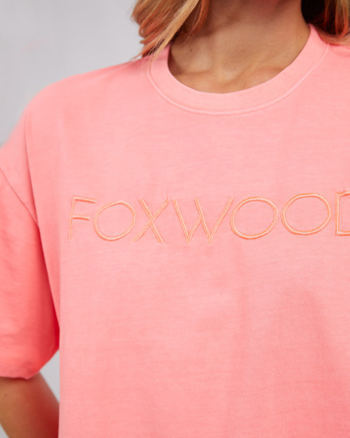 Simplified Tee | Neon Pink