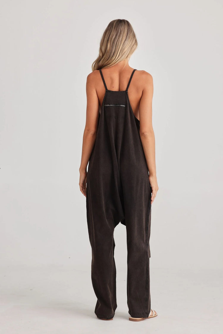 Texan Overall | Black Wash