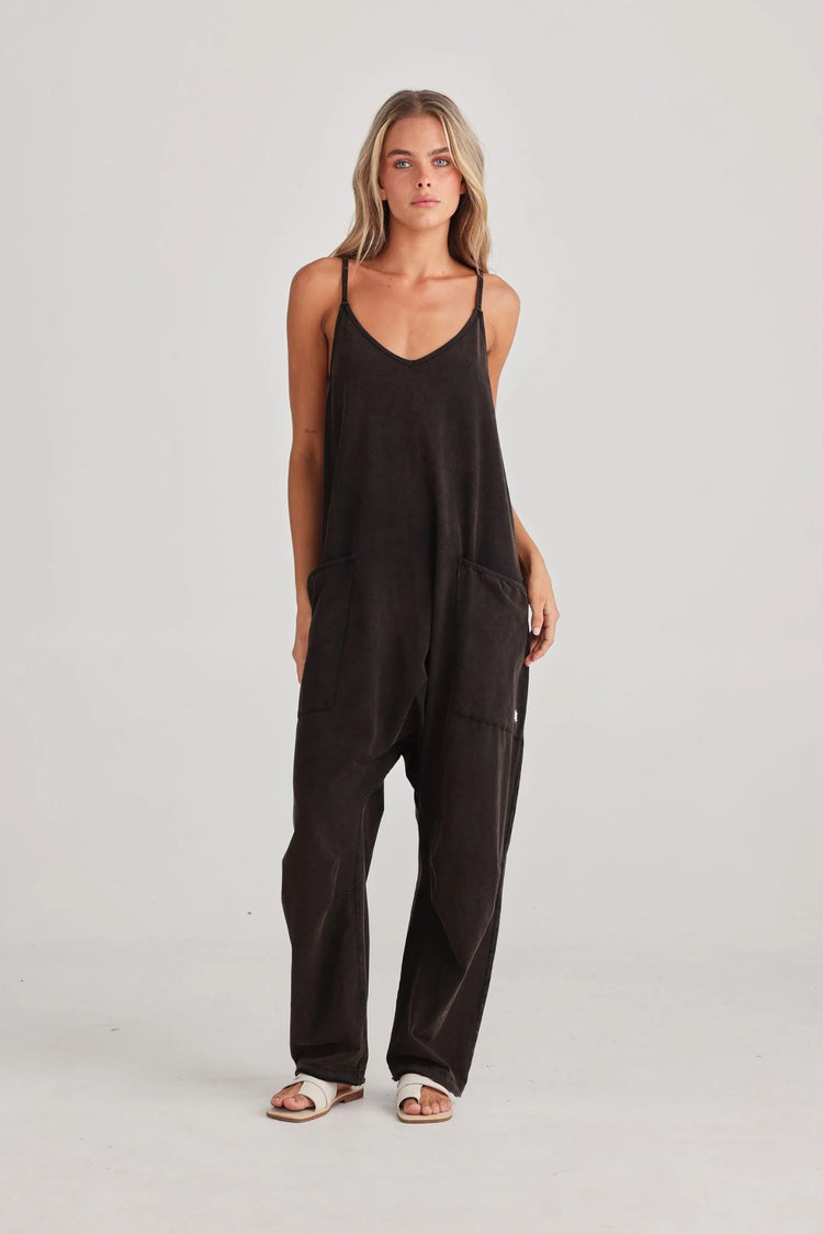 Texan Overall | Black Wash