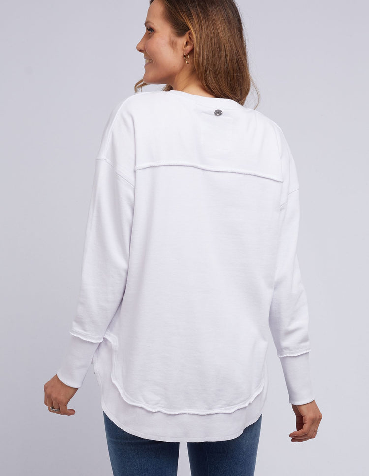 Simplified Crew | White