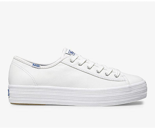 Triple Kick Leather  | White