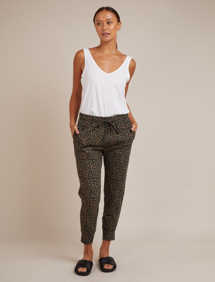 Leopard Print Pant